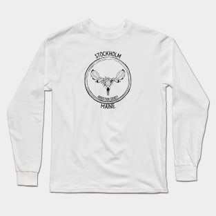 Stockholm Maine Moose Long Sleeve T-Shirt